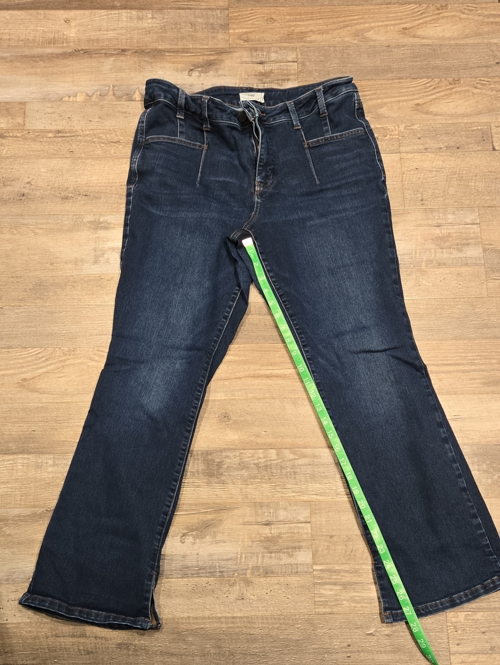 Maurices Dark Blue Flared Denim Jeans